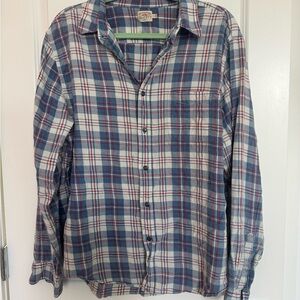 Faherty Mens Flannel Button Down XL